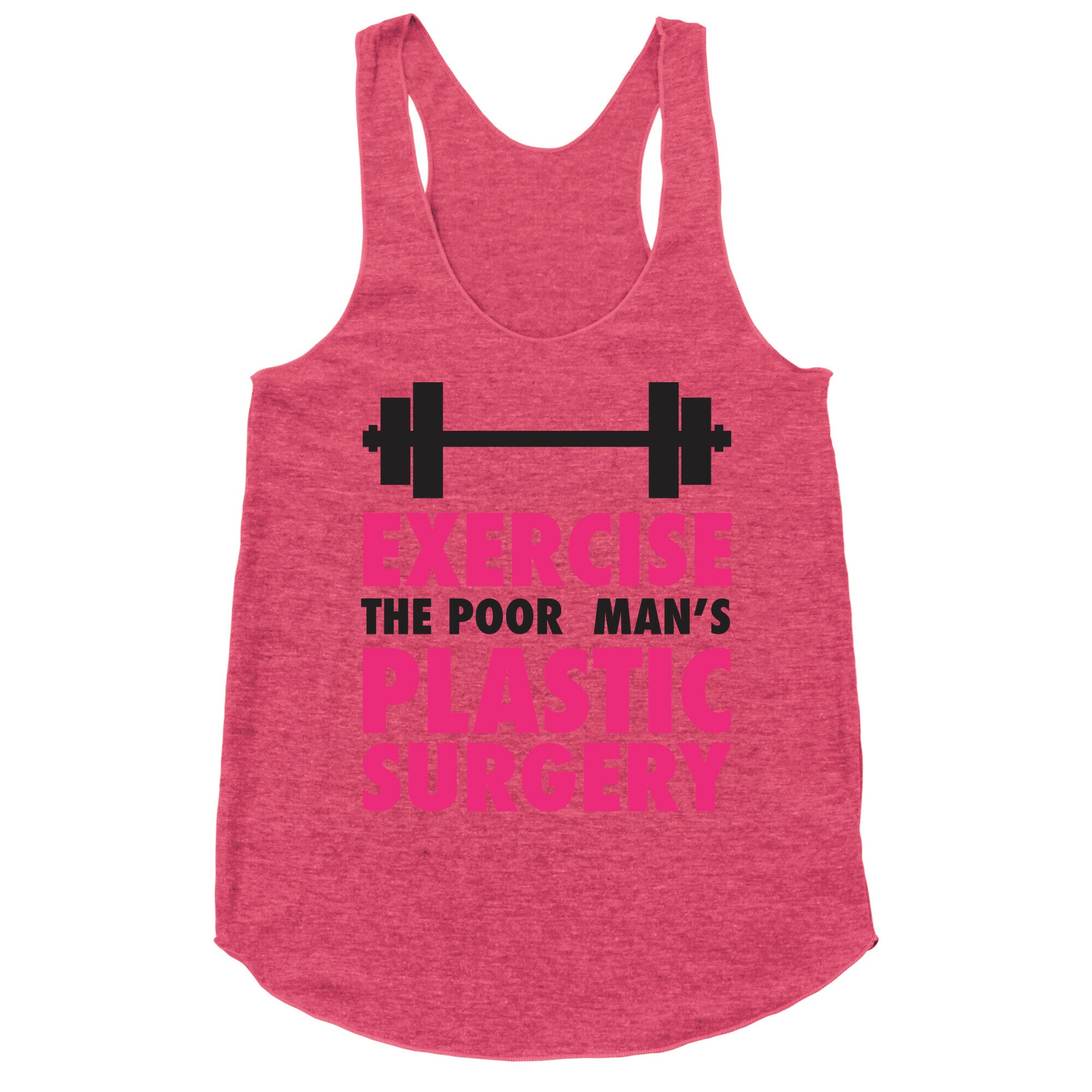 Exercise: The Poor Man's Plastic Surgery Racerback Tank